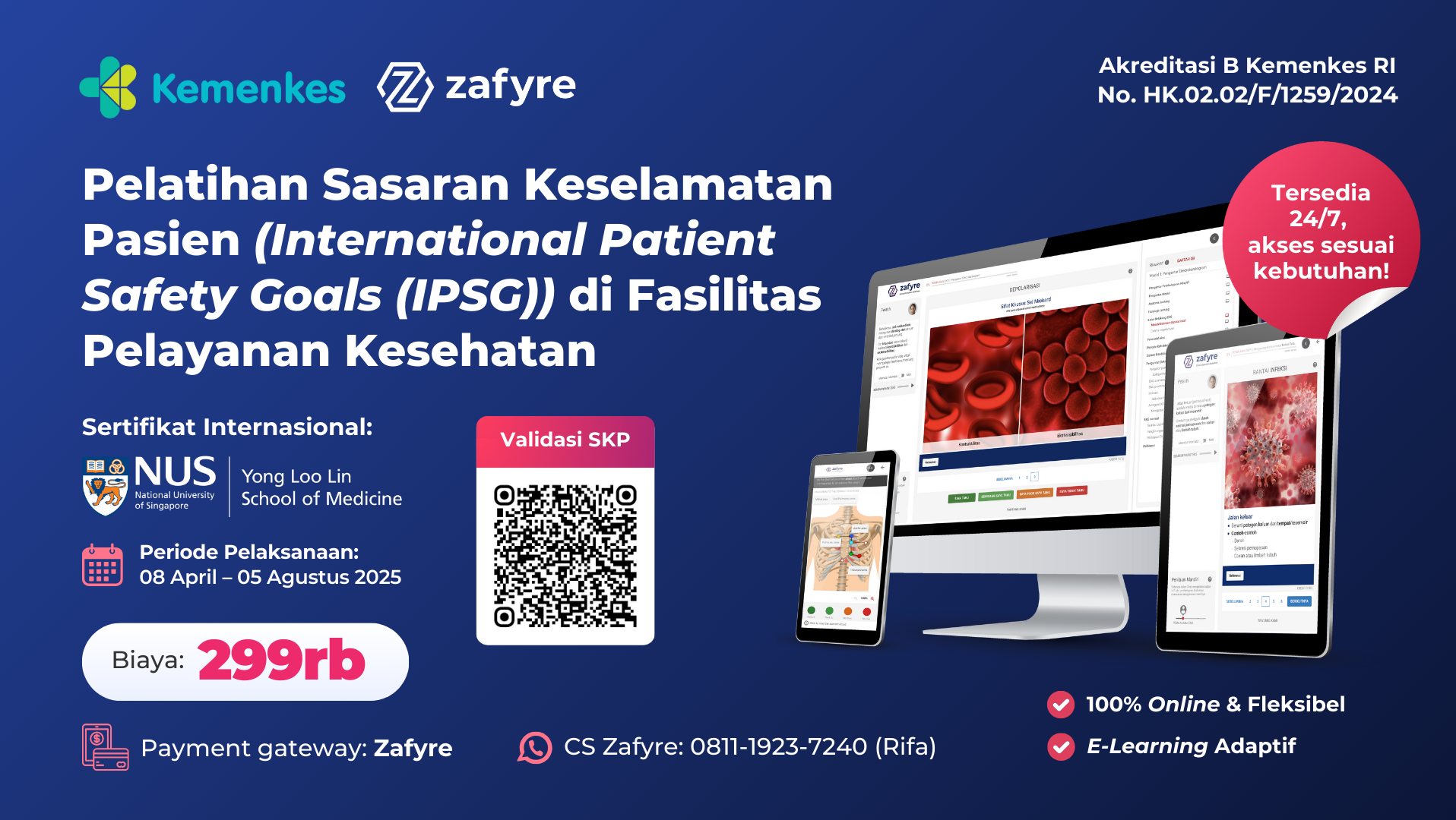 Pelatihan Sasaran Keselamatan Pasien (International Patient Safety Goals (IPSG)) Di Fasilitas Pelayanan Kesehatan 2B