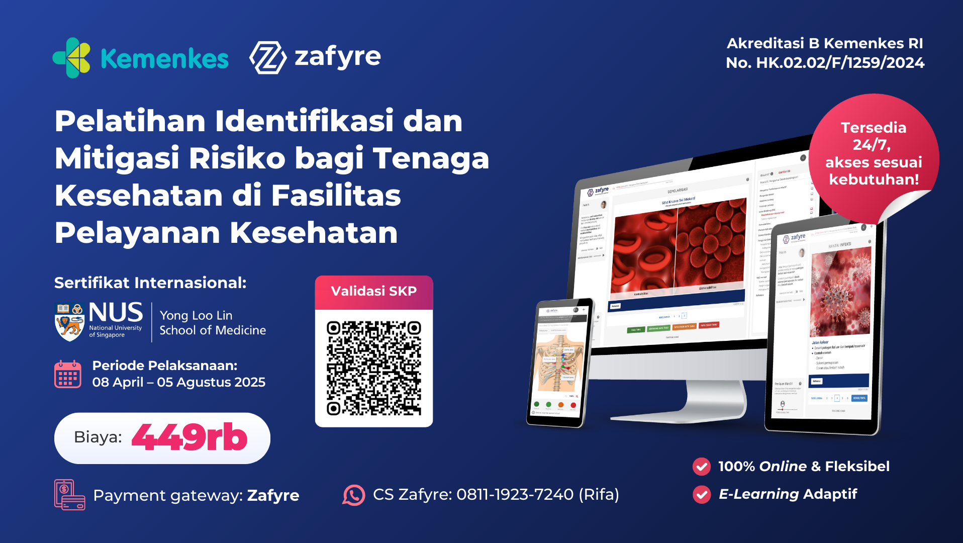 Pelatihan Identifikasi dan Mitigasi Risiko Bagi Tenaga Kesehatan di Fasilitas Pelayanan Kesehatan 2B
