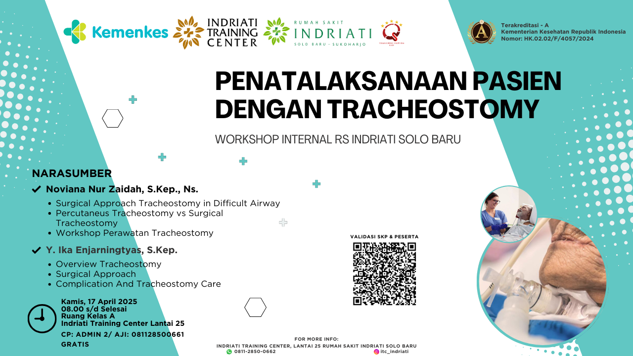 Penatalaksanaan Pasien Dengan Tracheostomy Angkatan 1