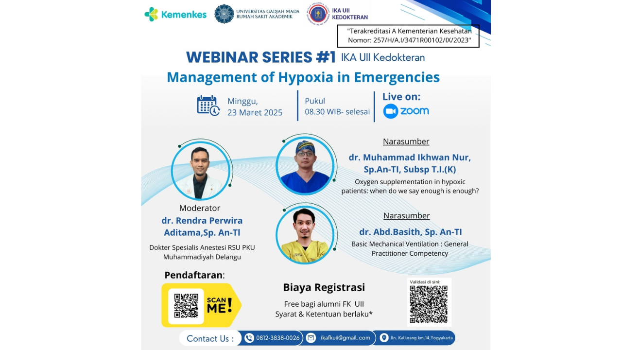 Management of Hypoxia in Emergencies Angkatan 1