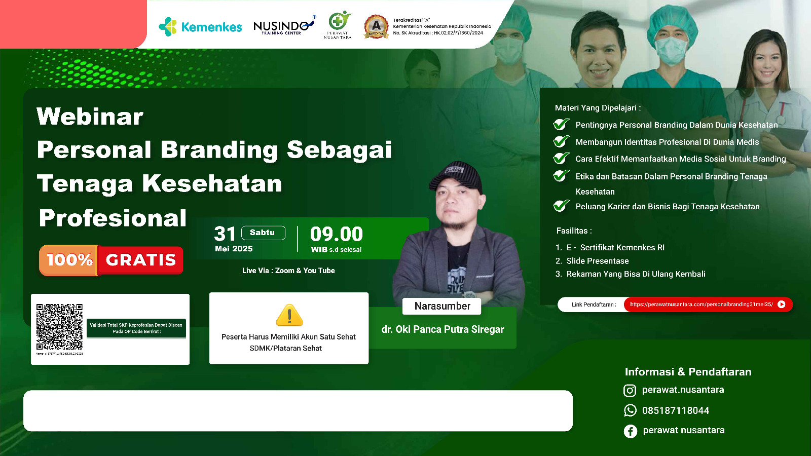 Personal Branding Sebagai Tenaga Kesehatan Profesional Angkatan 1