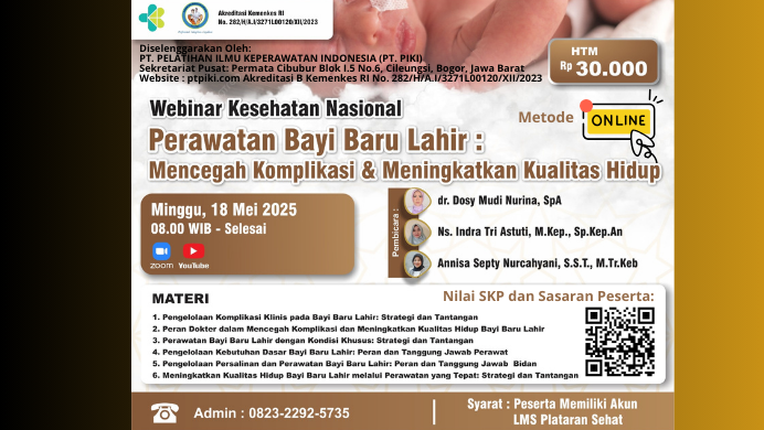 PERAWATAN BAYI BARU LAHIR: MENCEGAH KOMPLIKASI DAN MENINGKATKAN KUALITAS HIDUP Angkatan 1
