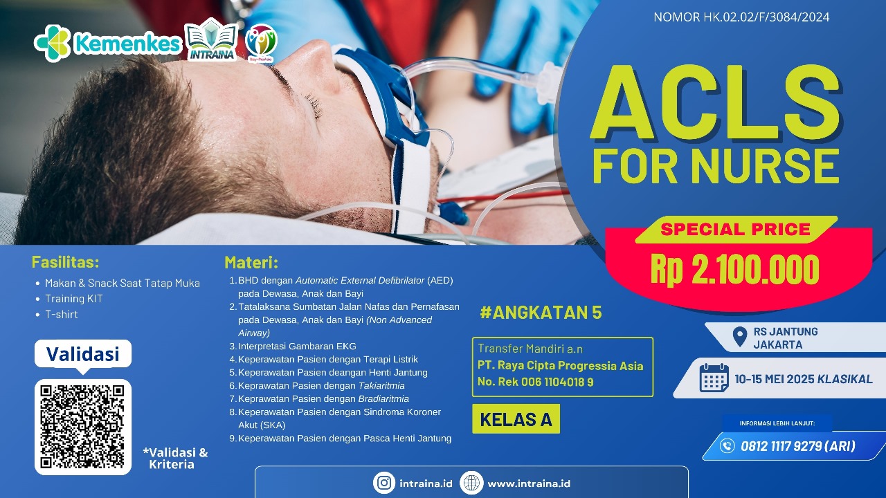 Pelatihan Advance Cardiac Life Support (ACLS) bagi Perawat Angkatan 5