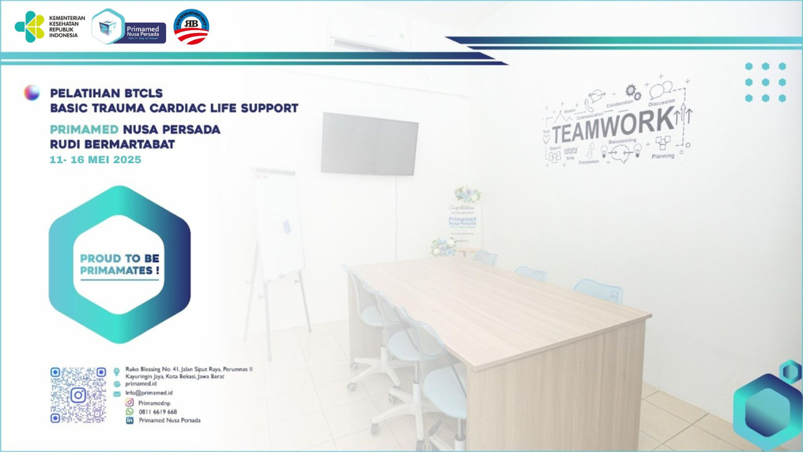 Pelatihan Basic Trauma Cardiac Life Support (BTCLS) Angkatan 3