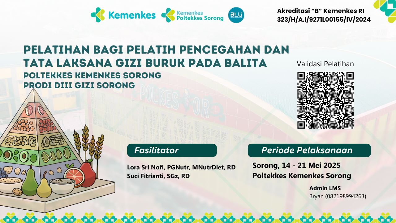 Pelatihan Bagi Pelatih Pencegahan Dan Tata Laksana Gizi Buruk Pada Balita Angkatan 1