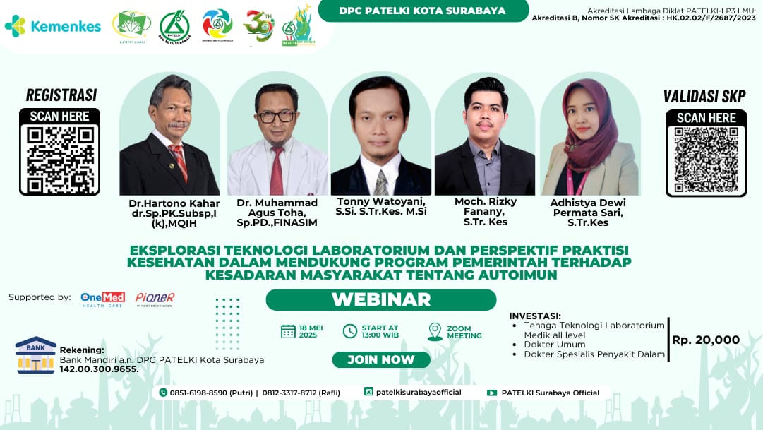 Eksplorasi Teknologi Laboratorium dan Perspektif Praktisi Kesehatan dalam Mendukung Program Pemerintah terhadap Kesadaran Masyarakat tentang Autoimun Angkatan 1
