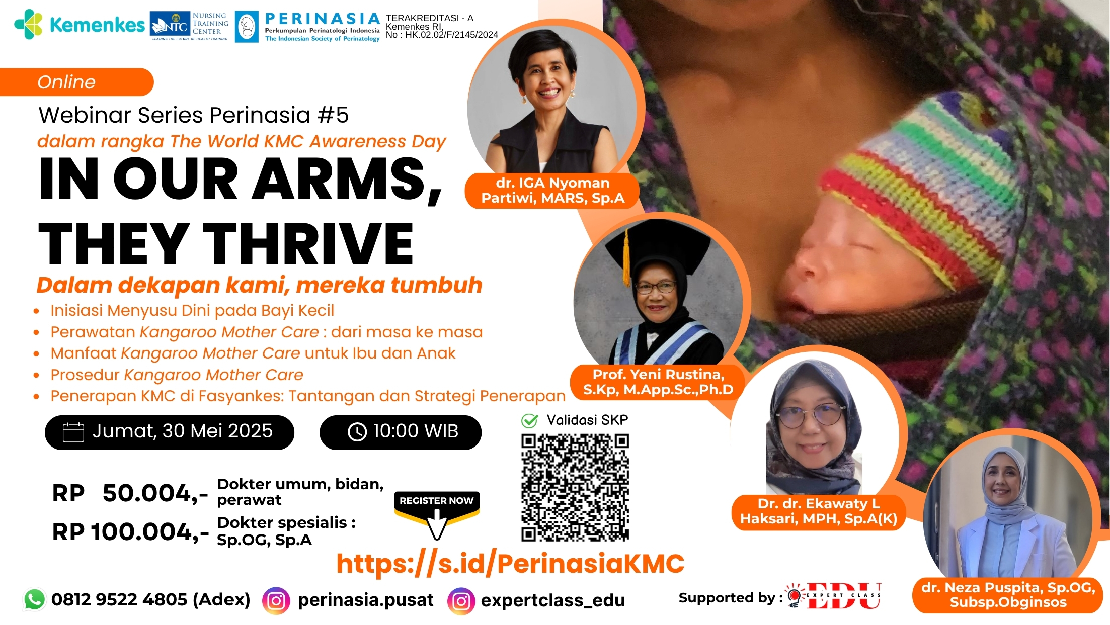 in Our Arms, They Thrive (Dalam Dekapan Kami, Mereka Tumbuh) Angkatan 1