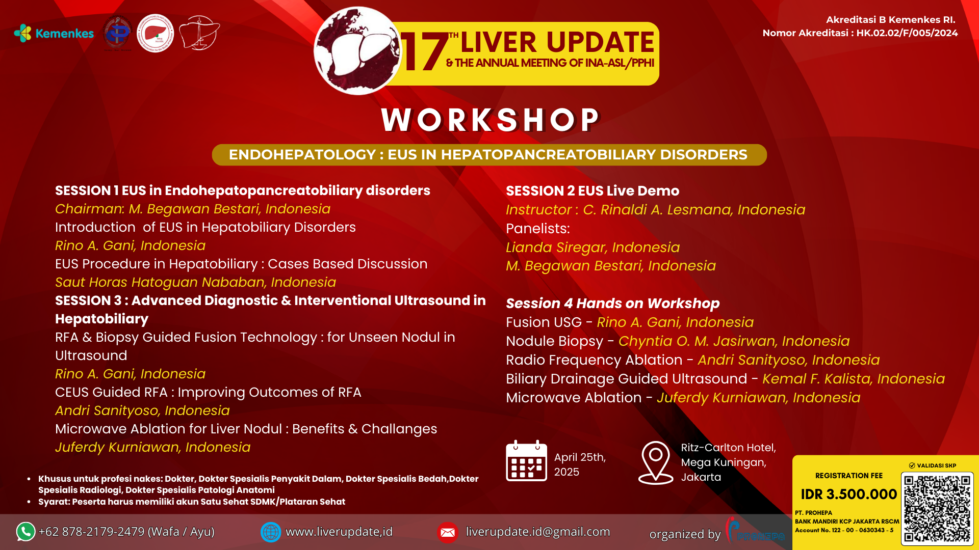 Simposium Global Perspective on Hepatobiliary Disease Management-Trends and Challenges Angkatan 1