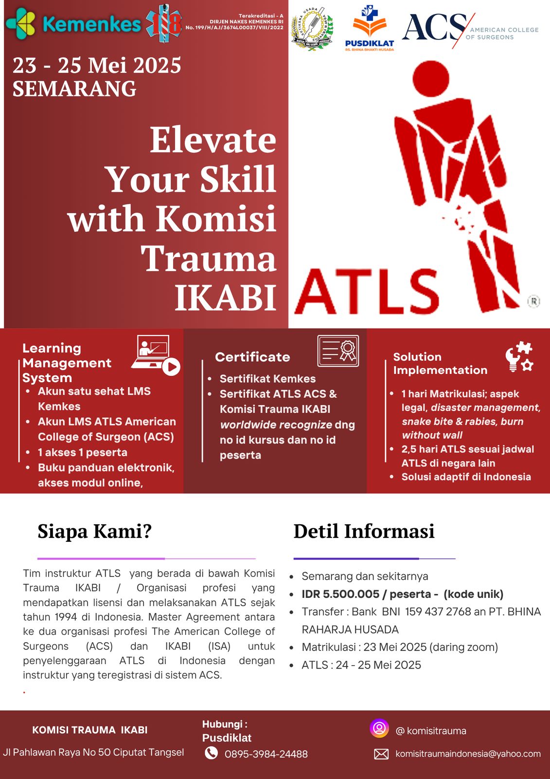 Advanced Trauma Life Support  ATLS 