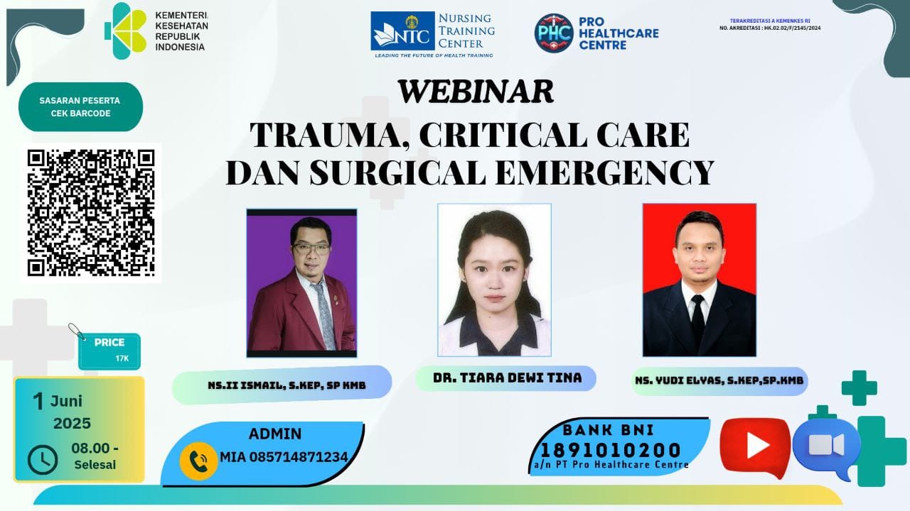 Trauma, Critical Care And Surgical Emergency Angkatan 1