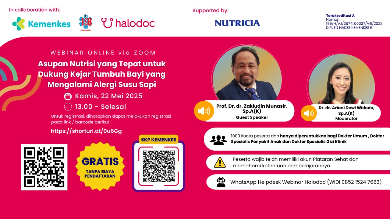 Asupan Nutrisi yang Tepat untuk Dukung Kejar Tumbuh Bayi yang Mengalami Alergi Susu Sapi Angkatan 1