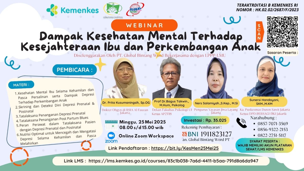 Dampak Kesehatan Mental Terhadap Kesejahteraan Ibu dan Perkembangan Anak  Angkatan 1