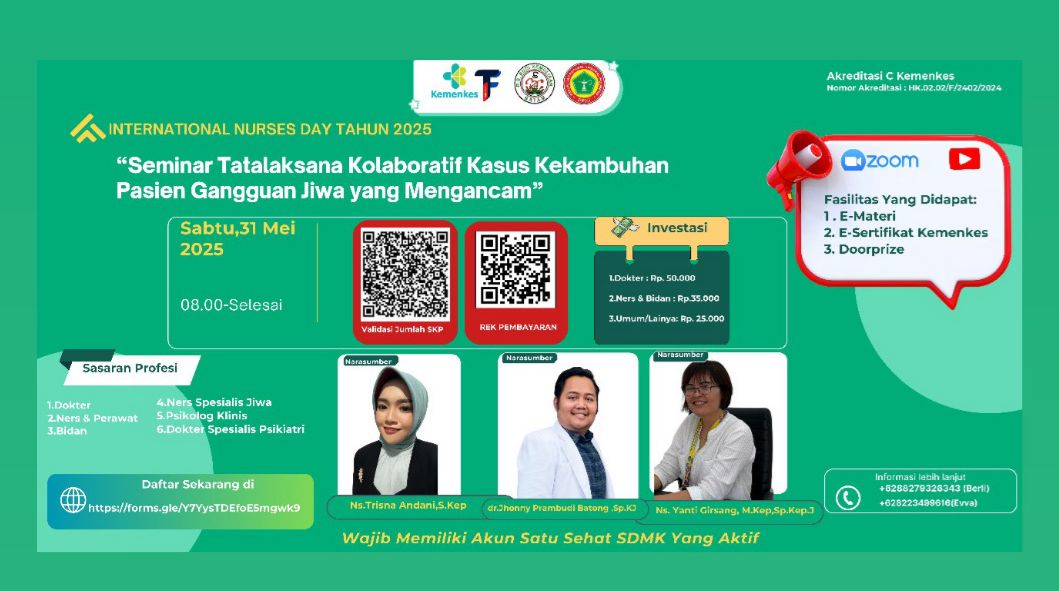Tatalaksana Kolaboratif Kasus Kekambuhan Pasien Gangguan Jiwa yang Mengancam Angkatan 1