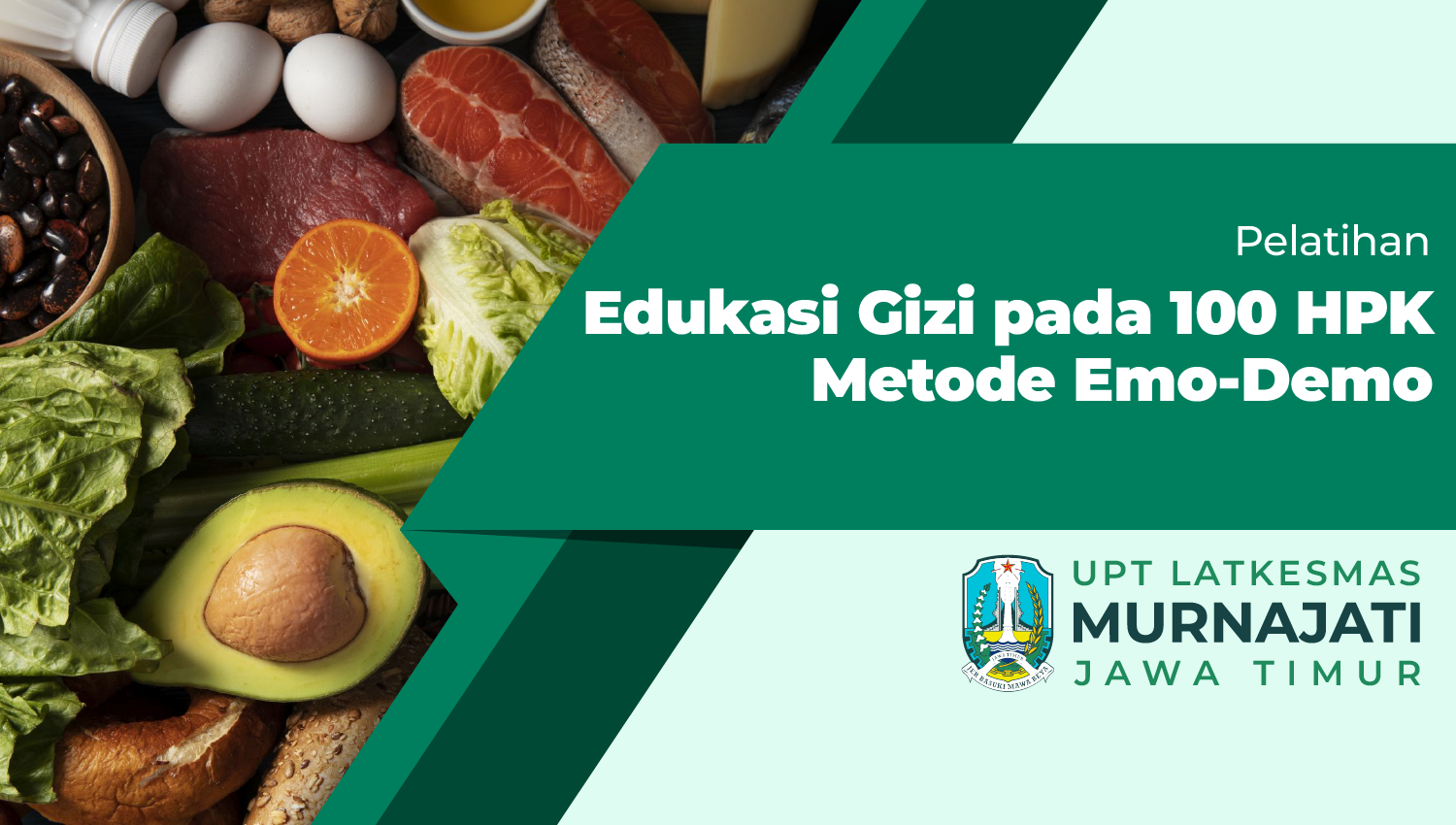 Pelatihan Edukasi Gizi pada 1.000 HPK (Hari Pertama Kehidupan) dengan Metode Emo-Demo bagi Petugas Kesehatan Angkatan 1