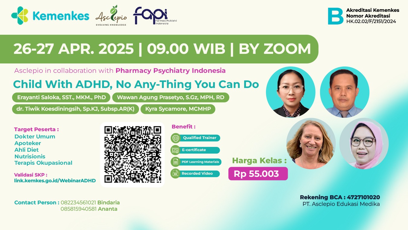 Child With ADHD, No Any-Thing You Can Do Angkatan 1