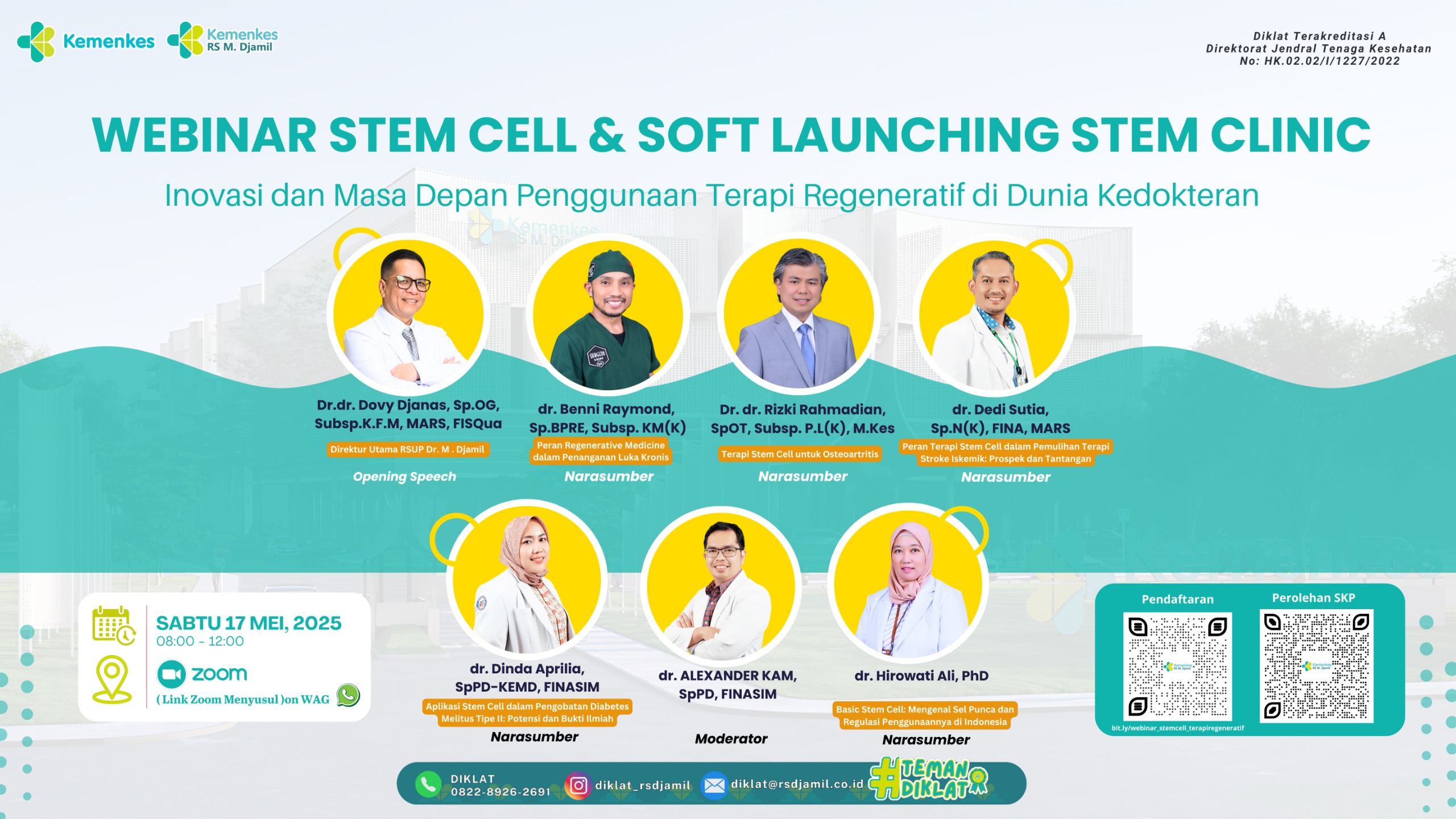 Webinar Stem Cell Angkatan 1