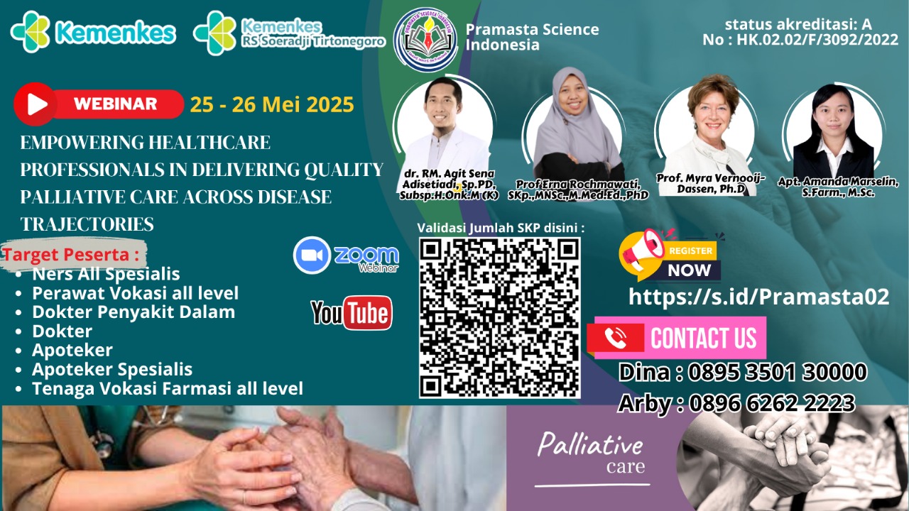 Empowering Healthcare Professionals in Delivering Quality Palliative Care Across Disease Trajectories Angkatan 1