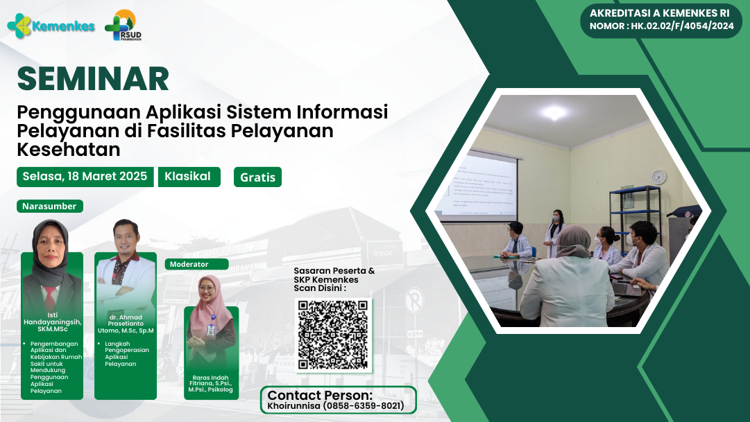 Penggunaan Aplikasi Sistem Informasi Pelayanan di Fasilitas Pelayanan Kesehatan Angkatan 1