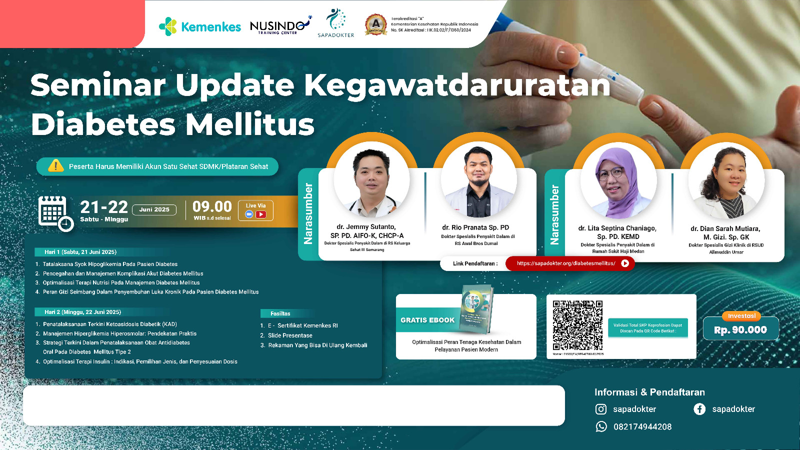Update Kegawatdaruratan Diabetes Mellitus Angkatan 1