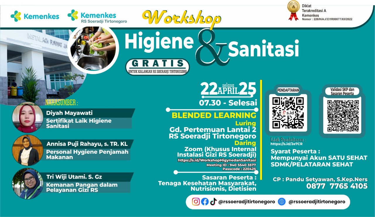Workshop Hygiene dan Sanitasi Angkatan 1