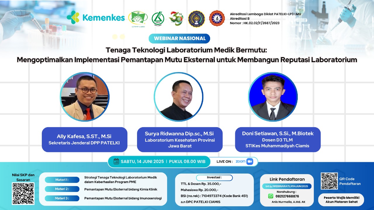 Tenaga TLM Bermutu: Mengoptimalkan Implementasi Pemantapan Mutu Ekternal Untuk Membangun Reputasi Laboratorium Angkatan 1