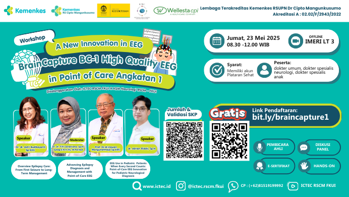 WORKSHOP A New Innovation in EEG: BrainCapture BC-1 High Quality EEG in Point of Care Angkatan 1