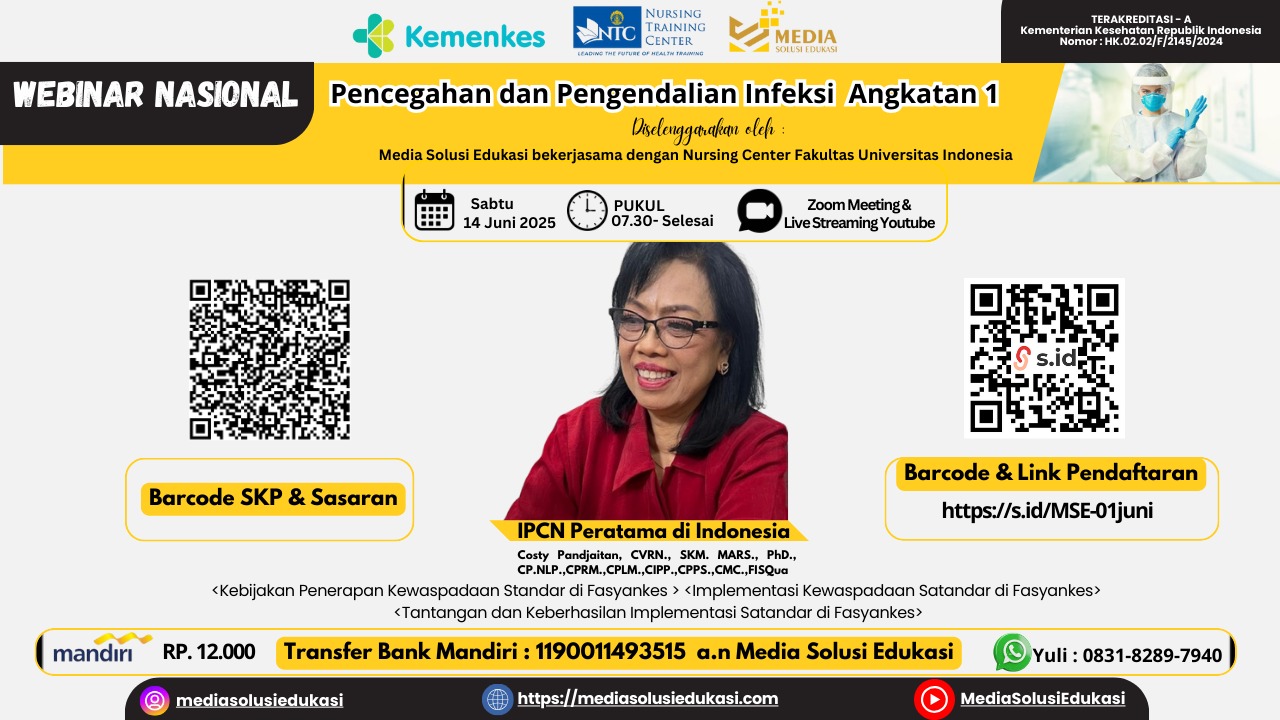 Pencegahan dan Pengendalian Infeksi Angkatan 1