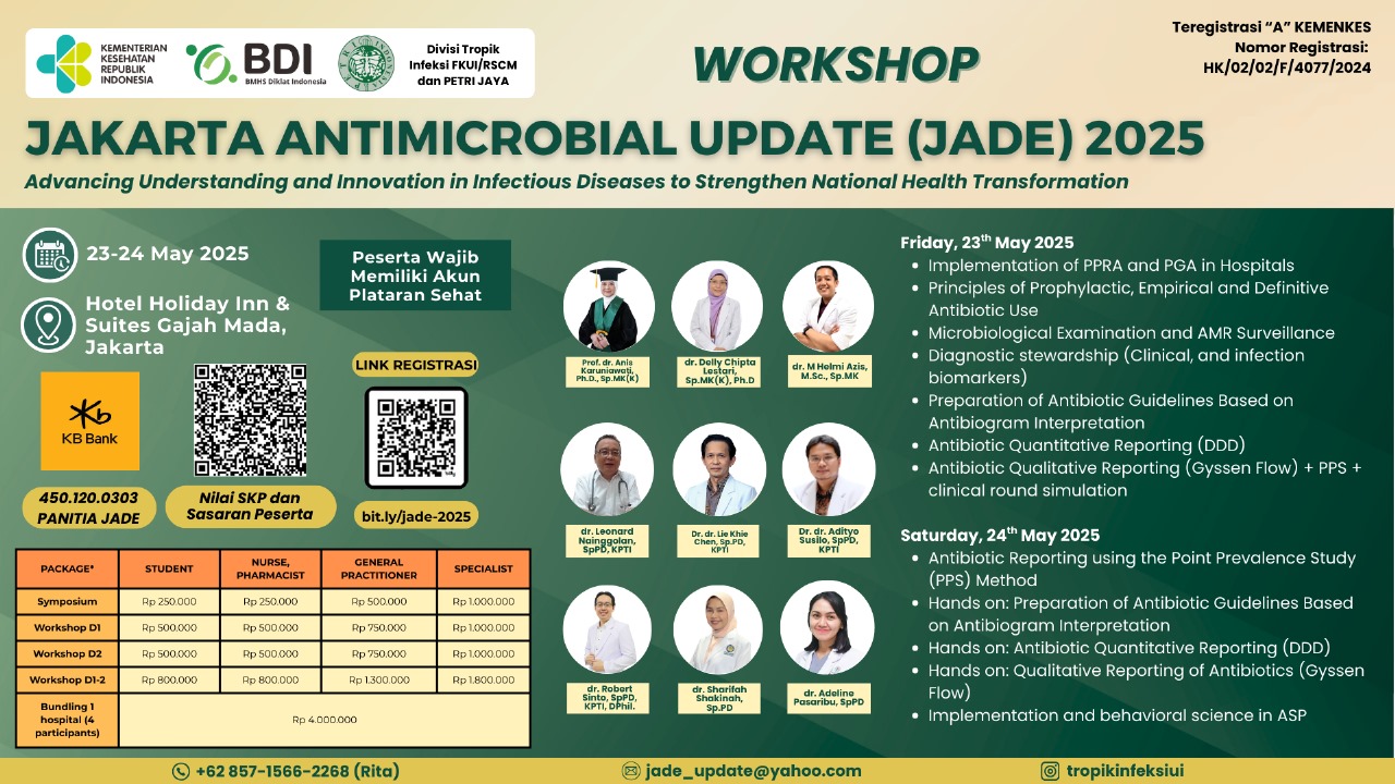 Workshop PPRA Program Pengendalian Resistensi Antimikroba Angkatan 1