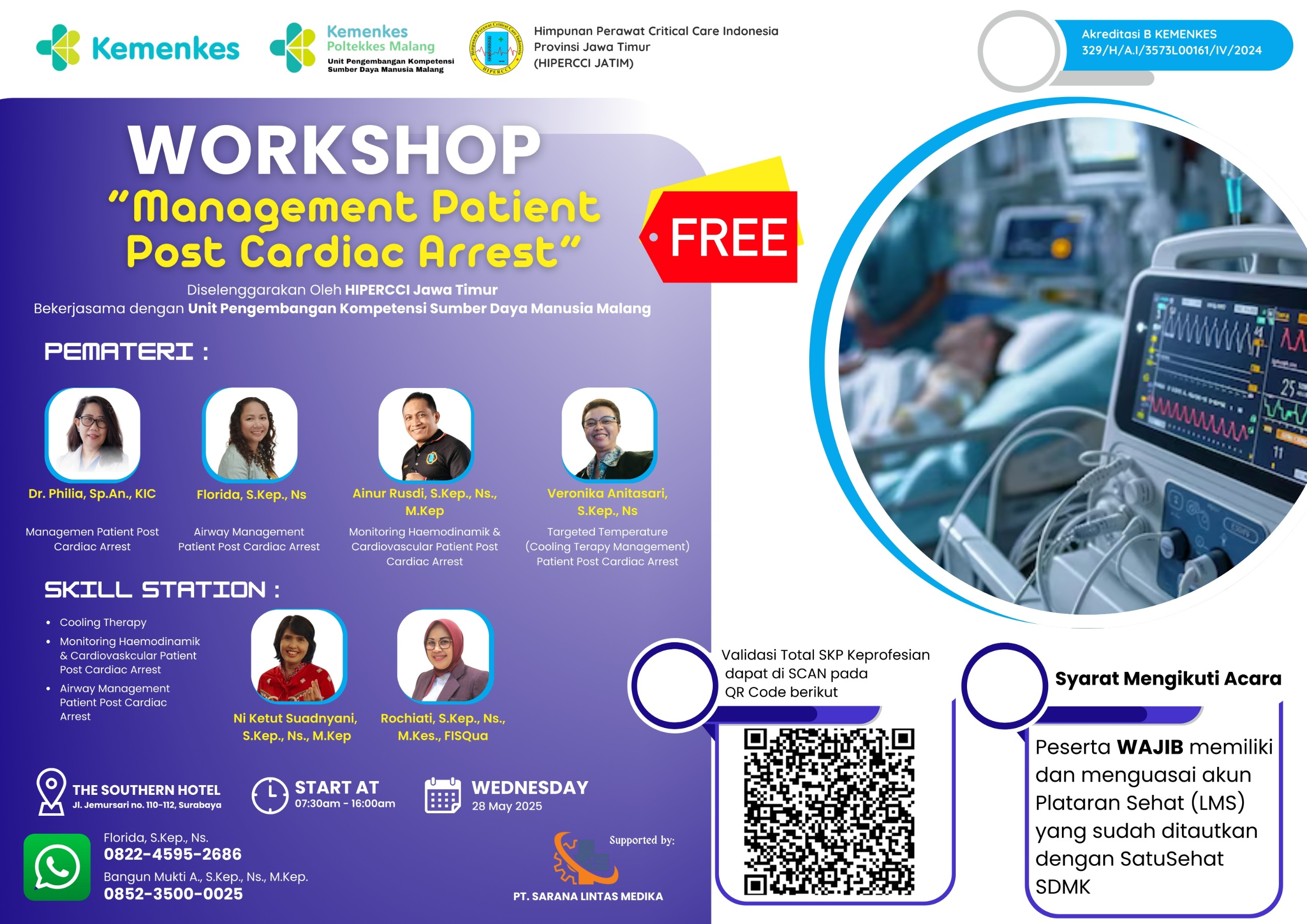 MANAGEMENT PASIEN POST CARDIAC ARREST Angkatan 1