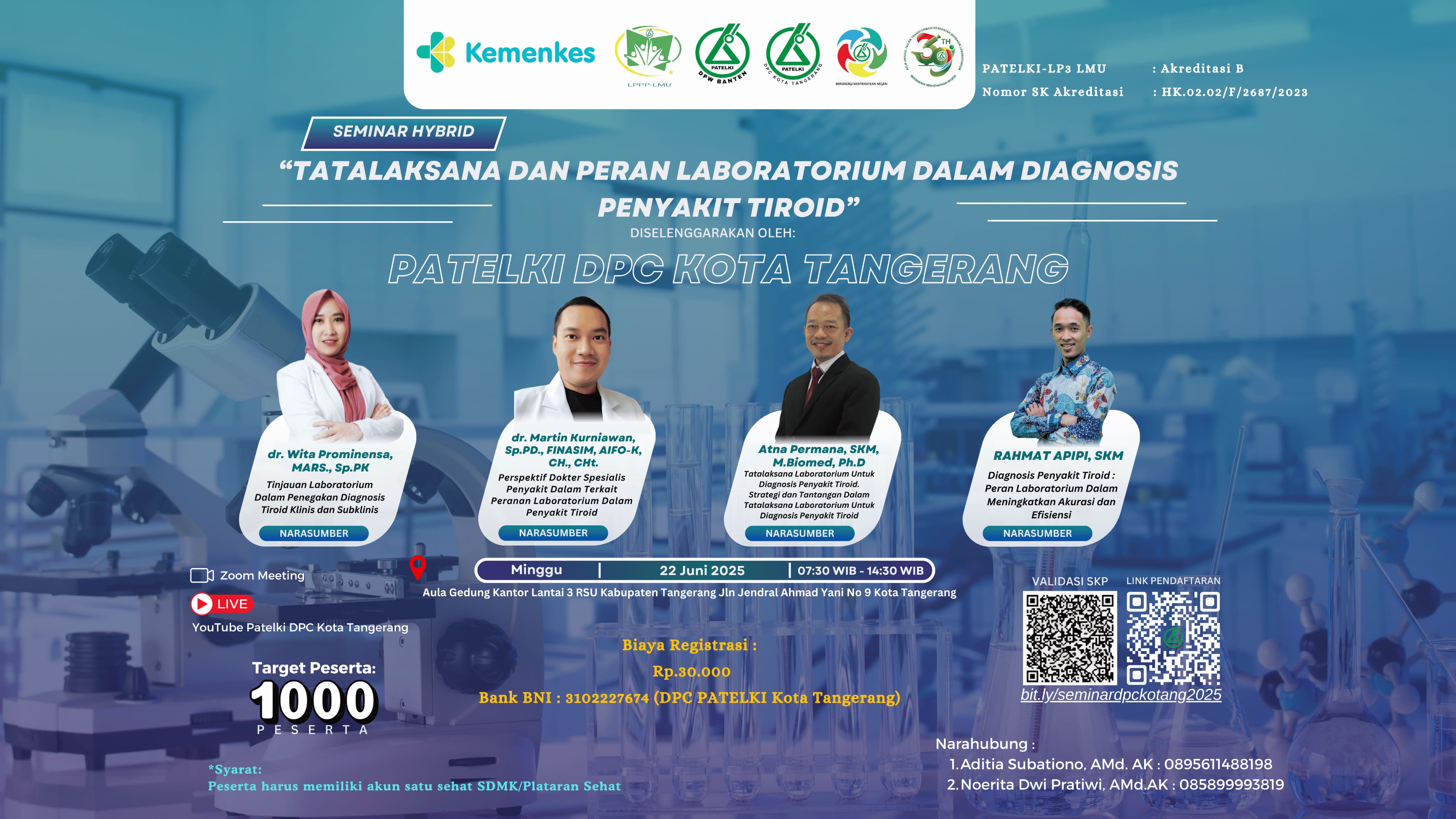 Tatalaksana dan Peran Laboratorium Dalam Diagnosis Penyakit Tiroid Angkatan 1