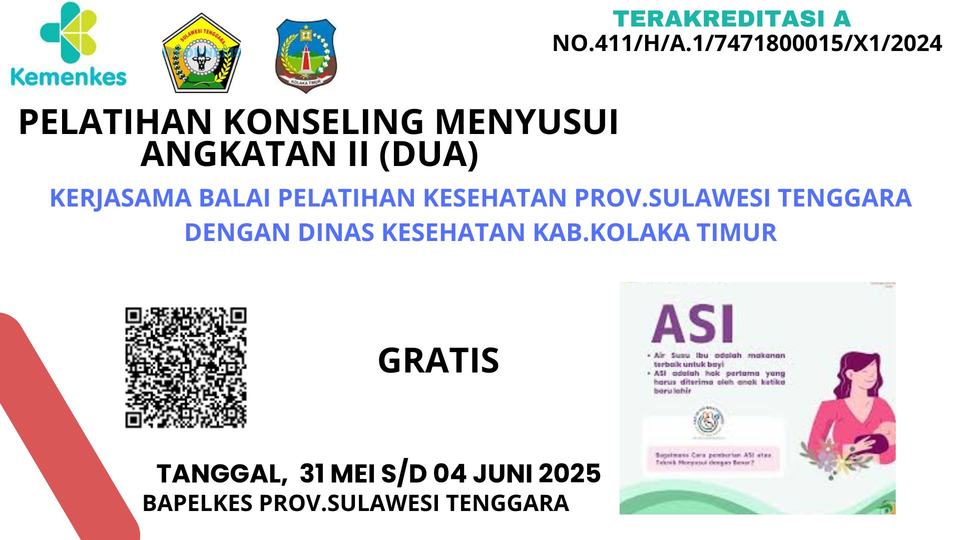 Pelatihan Konseling Menyusui Angkatan 2