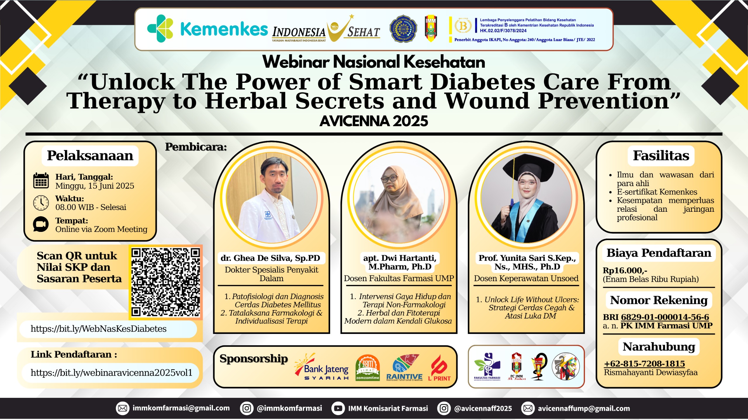 Unlock The Power of Smart Diabetes Care From Therapy to Herbal Secrets and Wound Prevention Angkatan 1