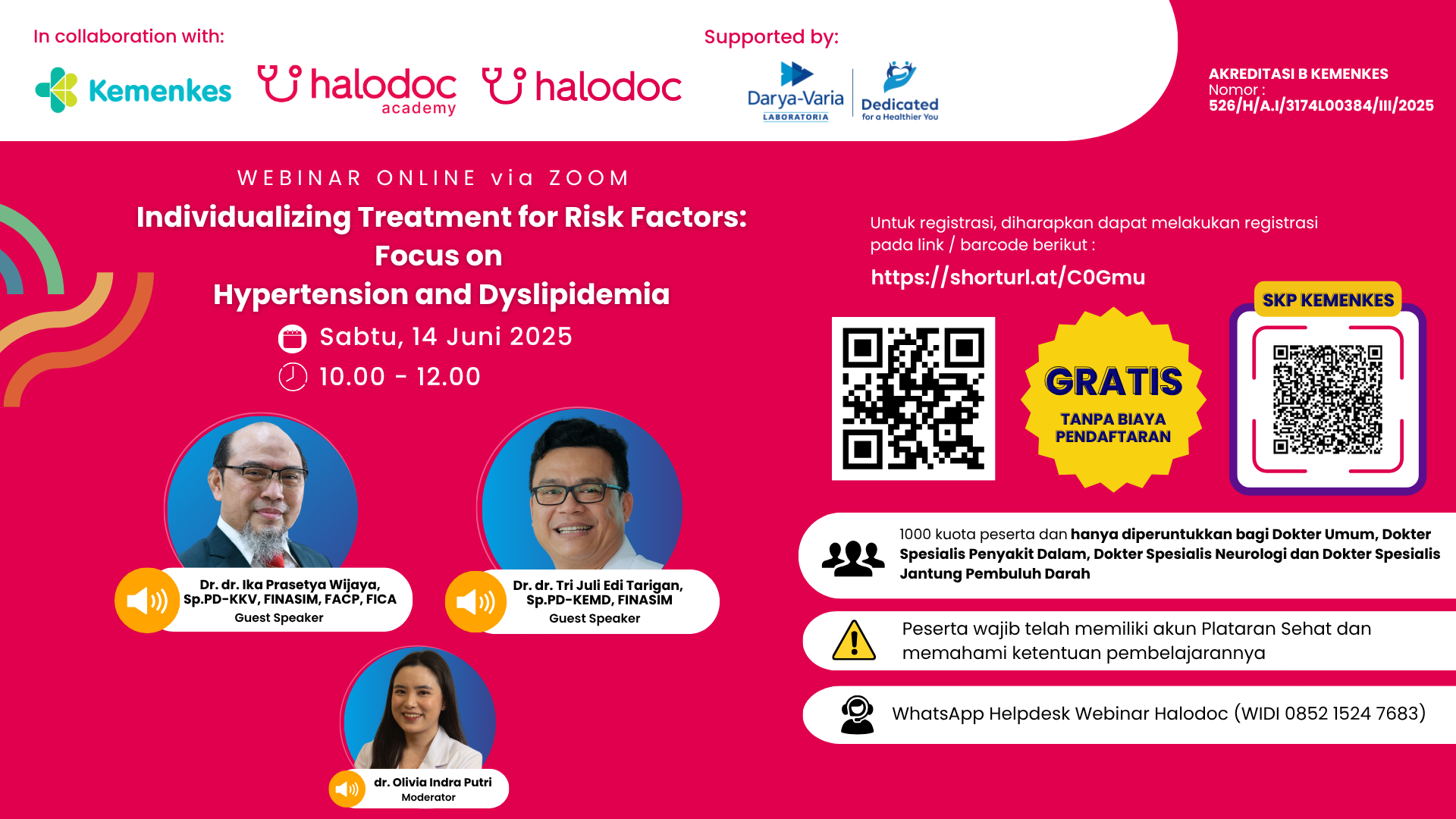 Individualizing Treatment for Risk Factors: Focus on Hypertension and Dyslipidemia Angkatan 1