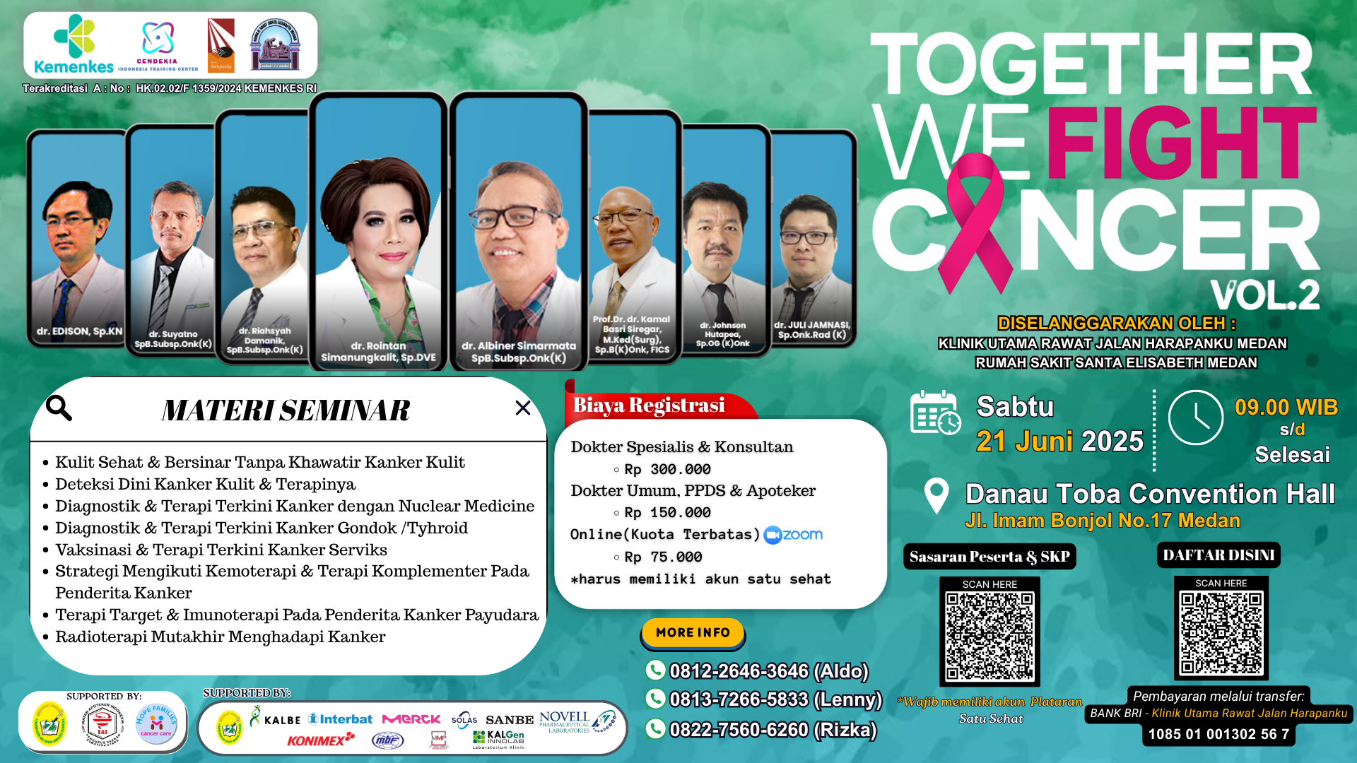 TOGETHER WE FIGHT CANCER Angkatan 1