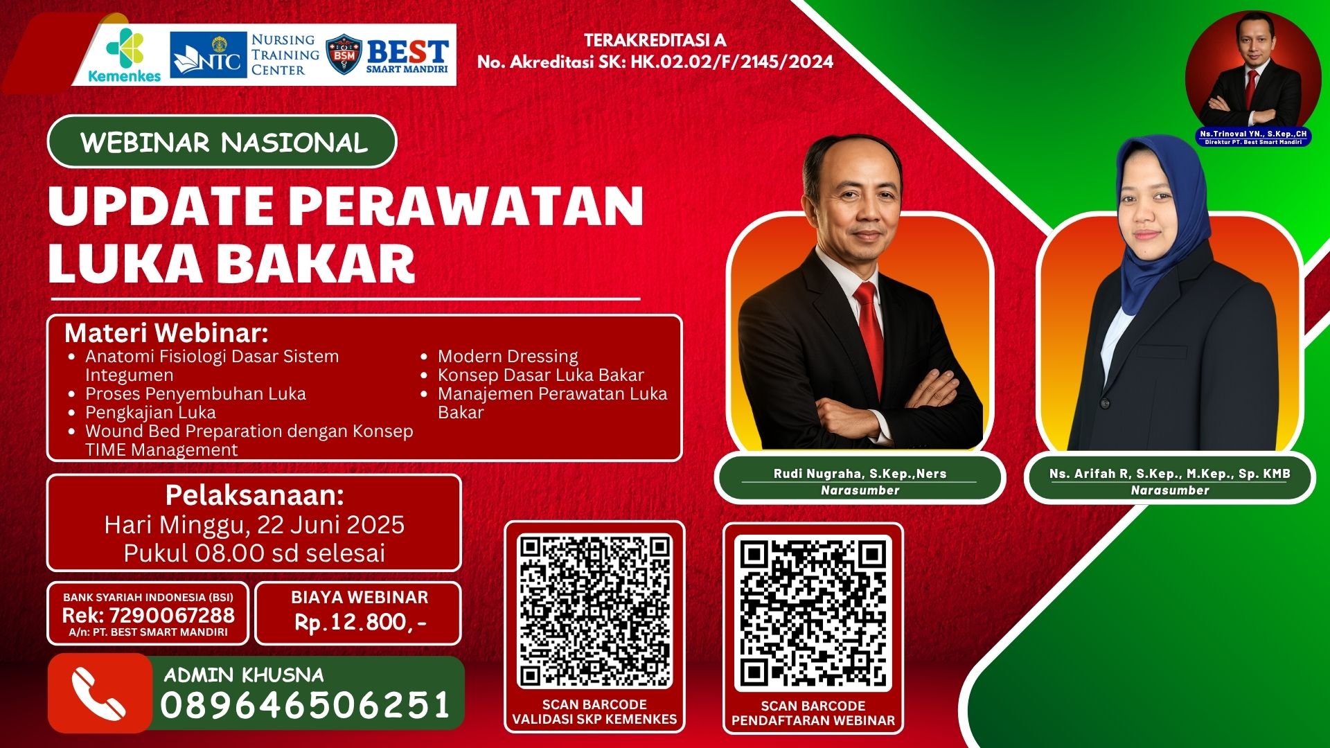 Update Perawatan Luka Bakar Angkatan 1
