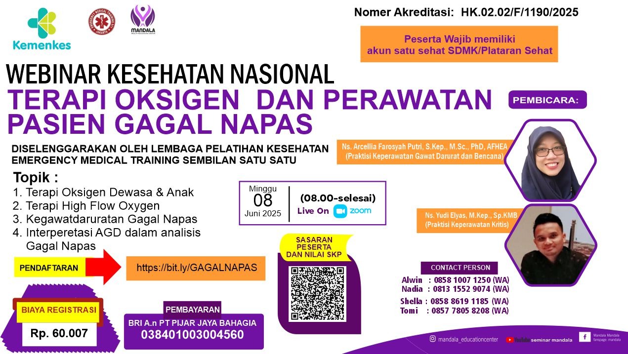 Terapi Oksigen dan Perawatan Pasien Gagal Nafas Angkatan 2