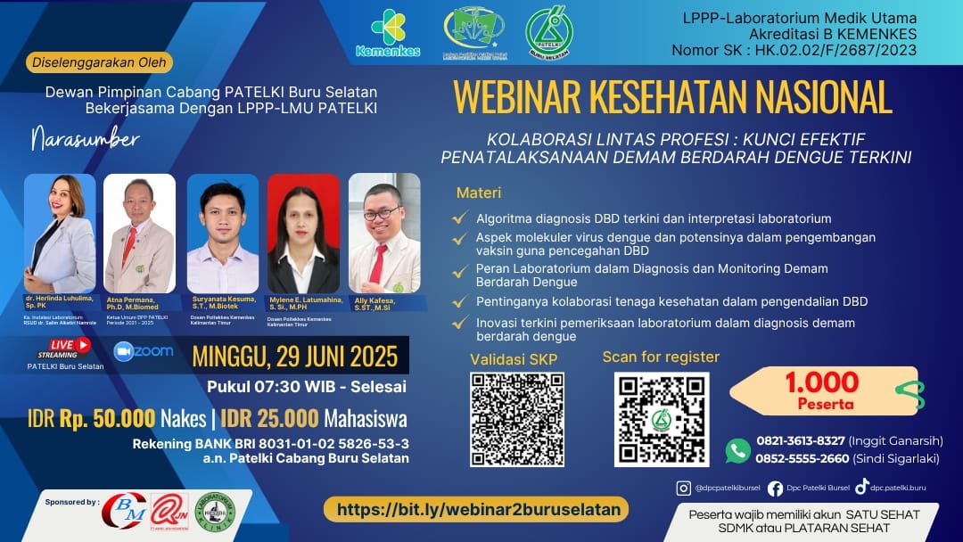 Kolaborasi Lintas Profesi : Kunci Efektif Penatalaksanaan Demam Berdarah Dengue Terkini Angkatan 1