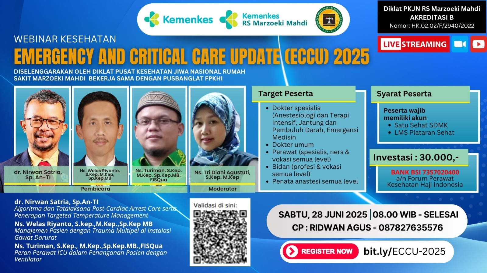 EMERGENCY AND CRITICAL CARE UPDATE (ECCU) 2025 Angkatan 1