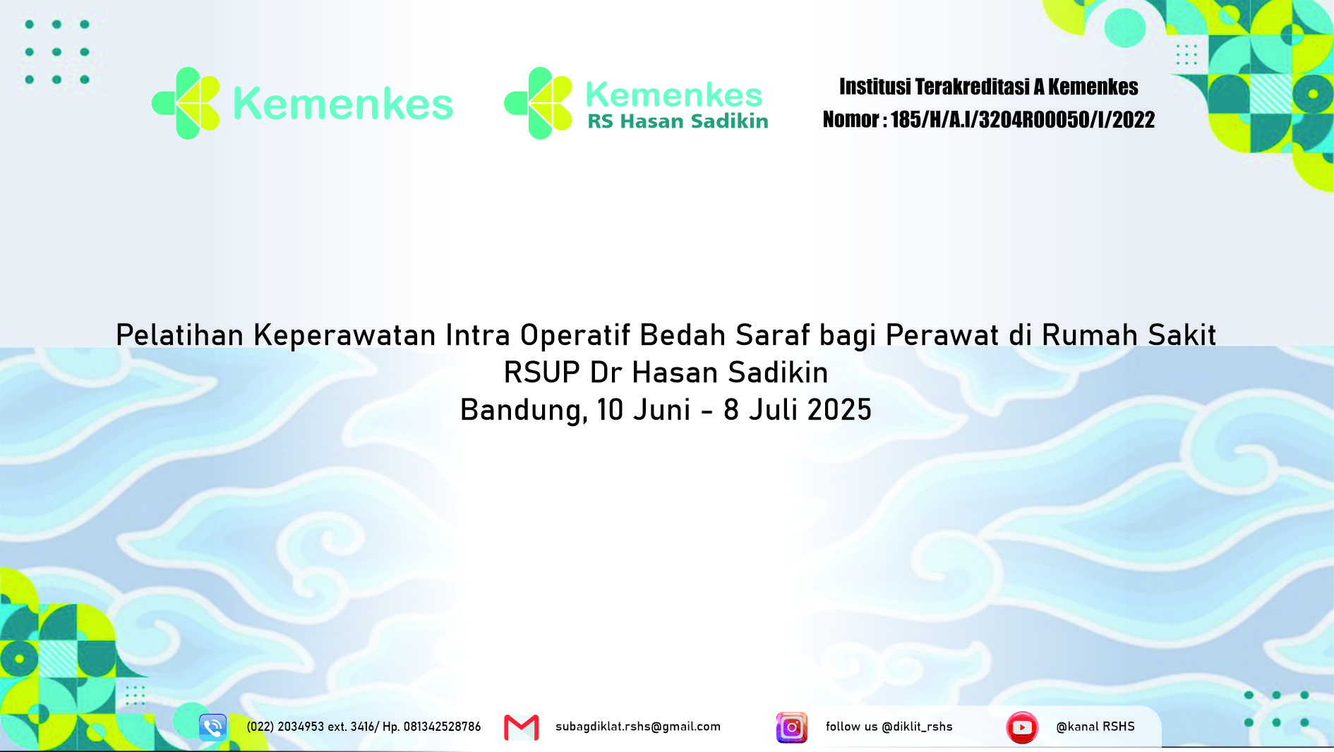 Pelatihan Keperawatan Intraoperatif Bedah Saraf bagi Perawat di Rumah Sakit Angkatan 1