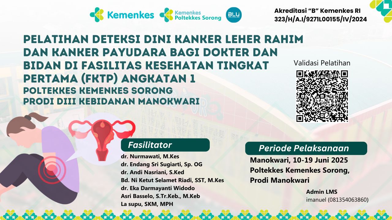Pelatihan Deteksi Dini Kanker Leher Rahim dan Kanker Payudara bagi Dokter dan Bidan di Fasilitas Kesehatan Tingkat Pertama (FKTP) Angkatan 1