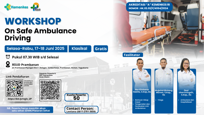 Workshop on Safe Ambulance Driving Angkatan 1