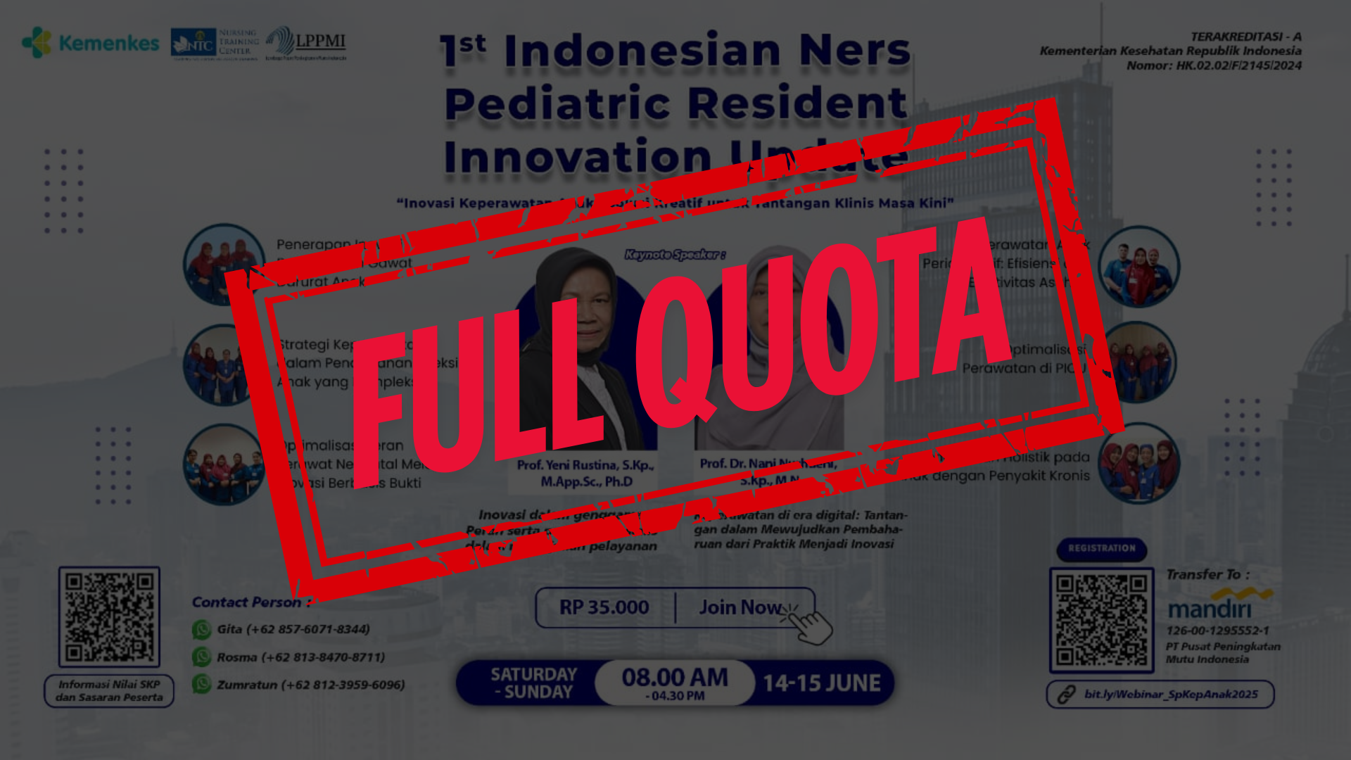 Inovasi Keperawatan Anak : Solusi Kreatif untuk Tantangan Klinis Masa Kini Angkatan 1