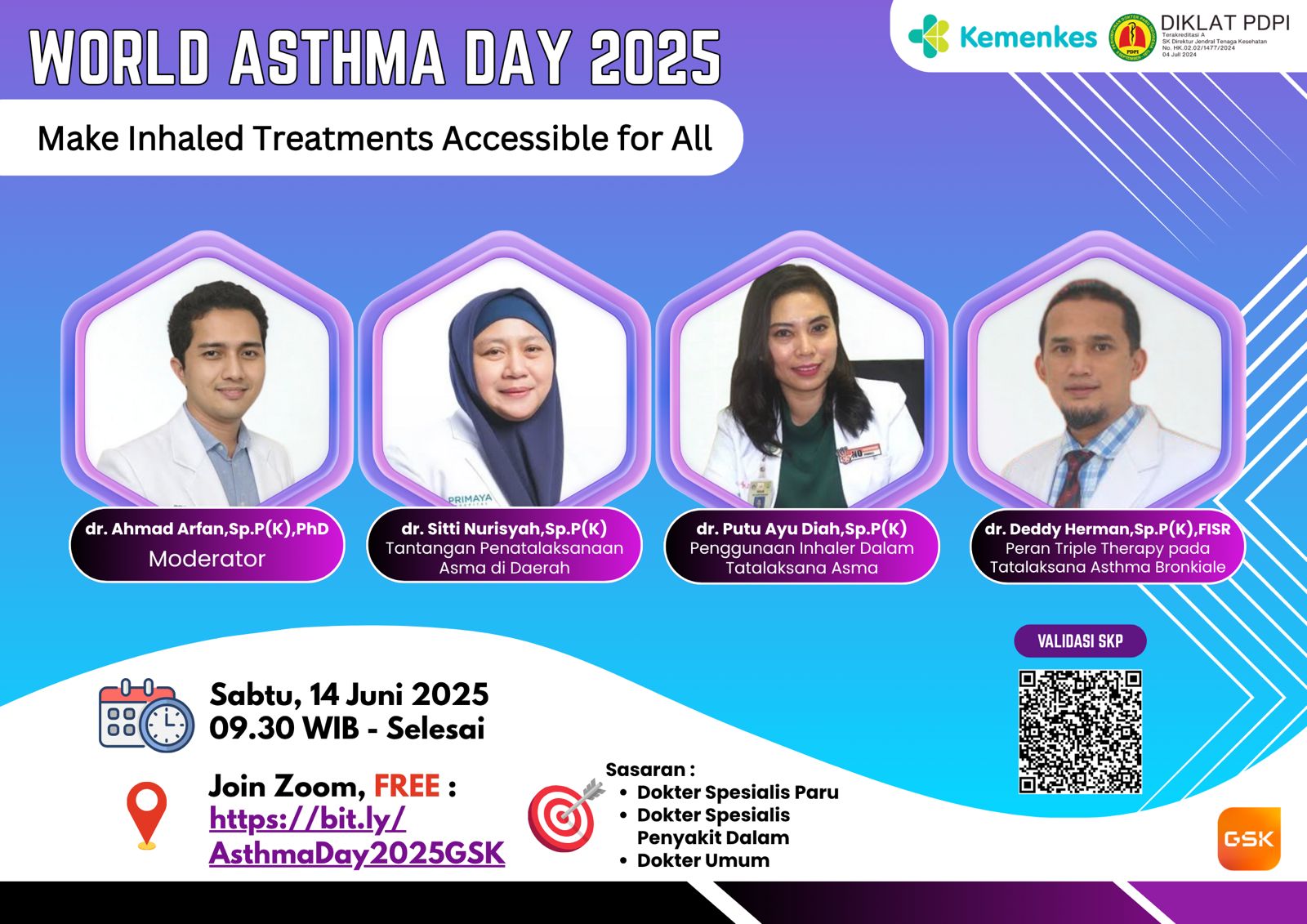 World Asthma Day 2025 - Asthma Education Empowers Angkatan 2