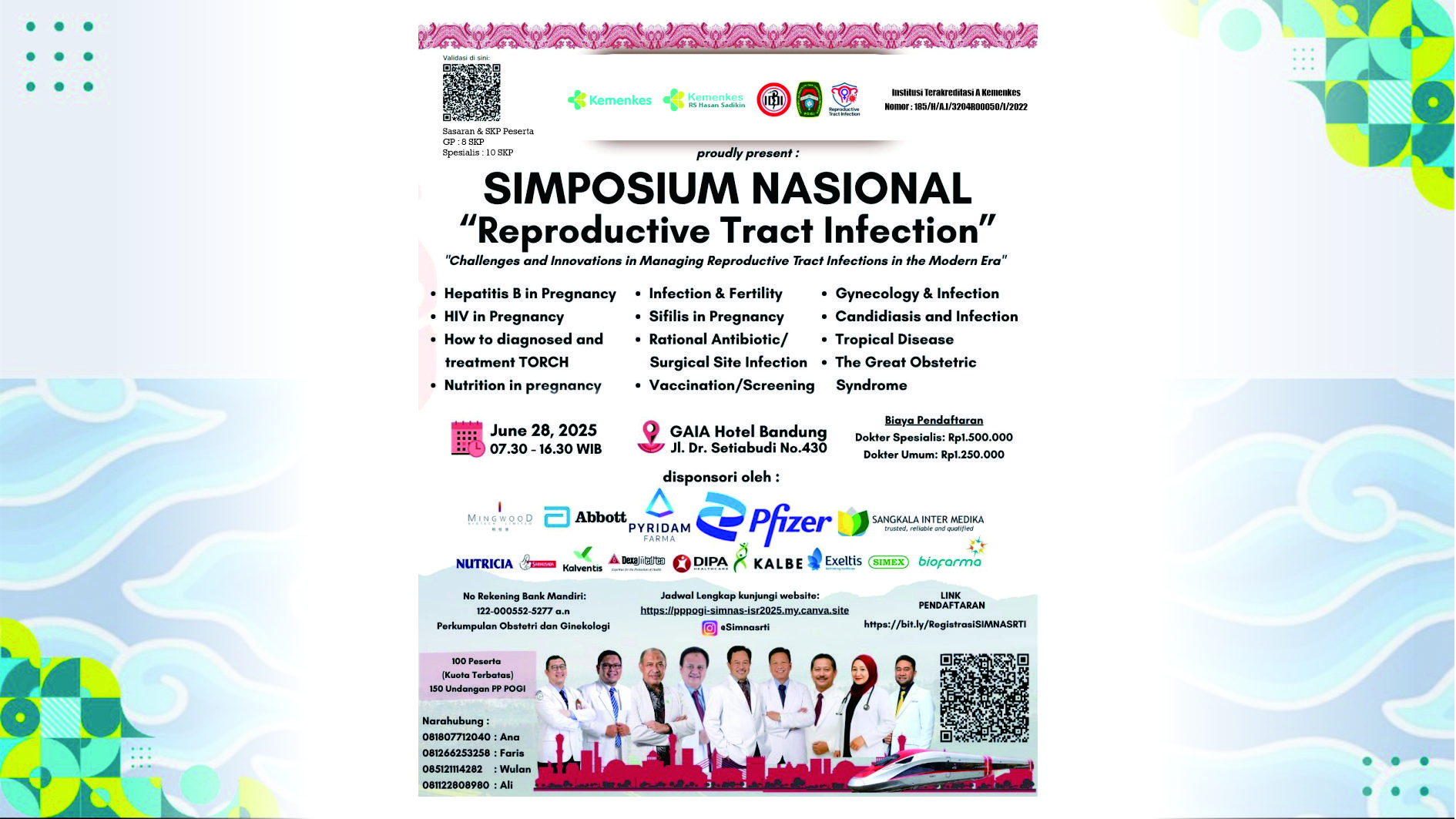 Simposium Nasional Infeksi Saluran Reproduksi Angkatan 1