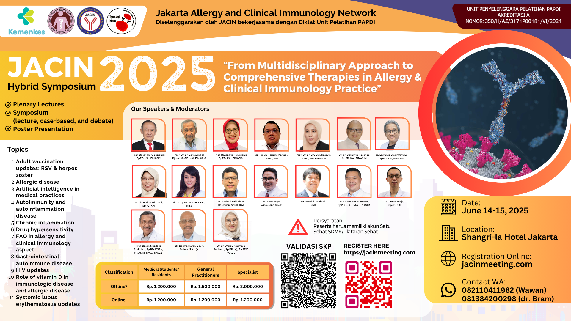 Jakarta Allergy and Clinical Immunology Network 2025 Angkatan 1