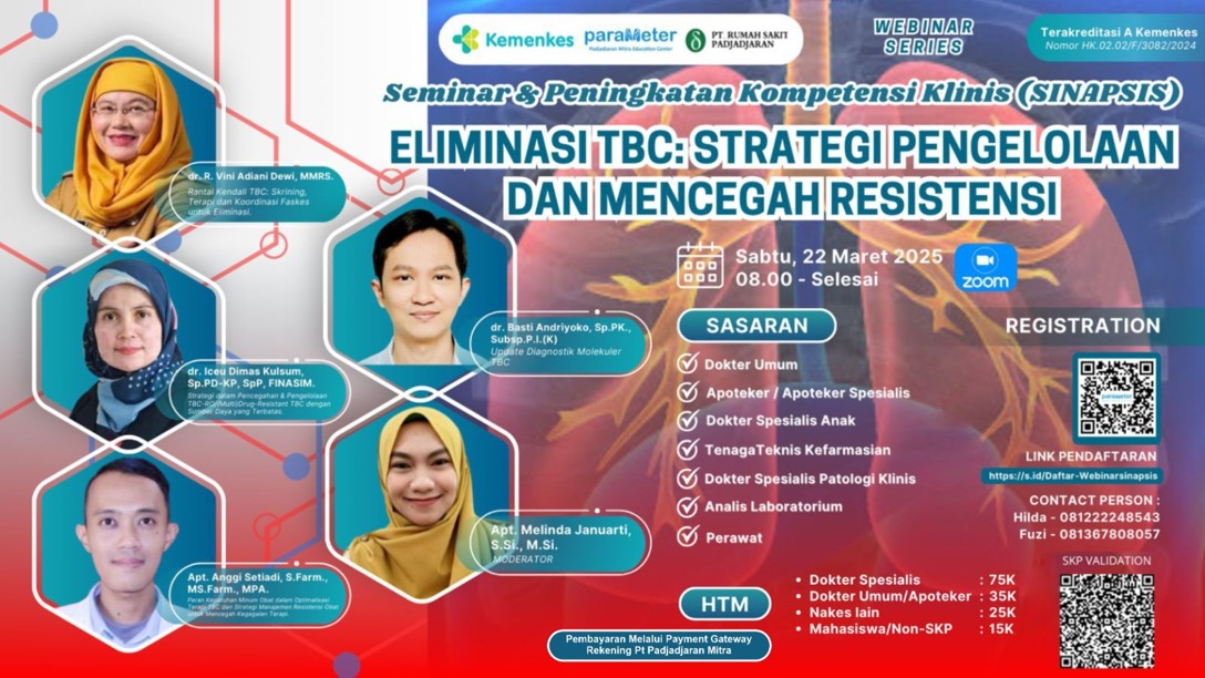 Webinar Eliminasi TBC: Stragegi Pengelolaan dan Mencegah Resistensi Angkatan 1