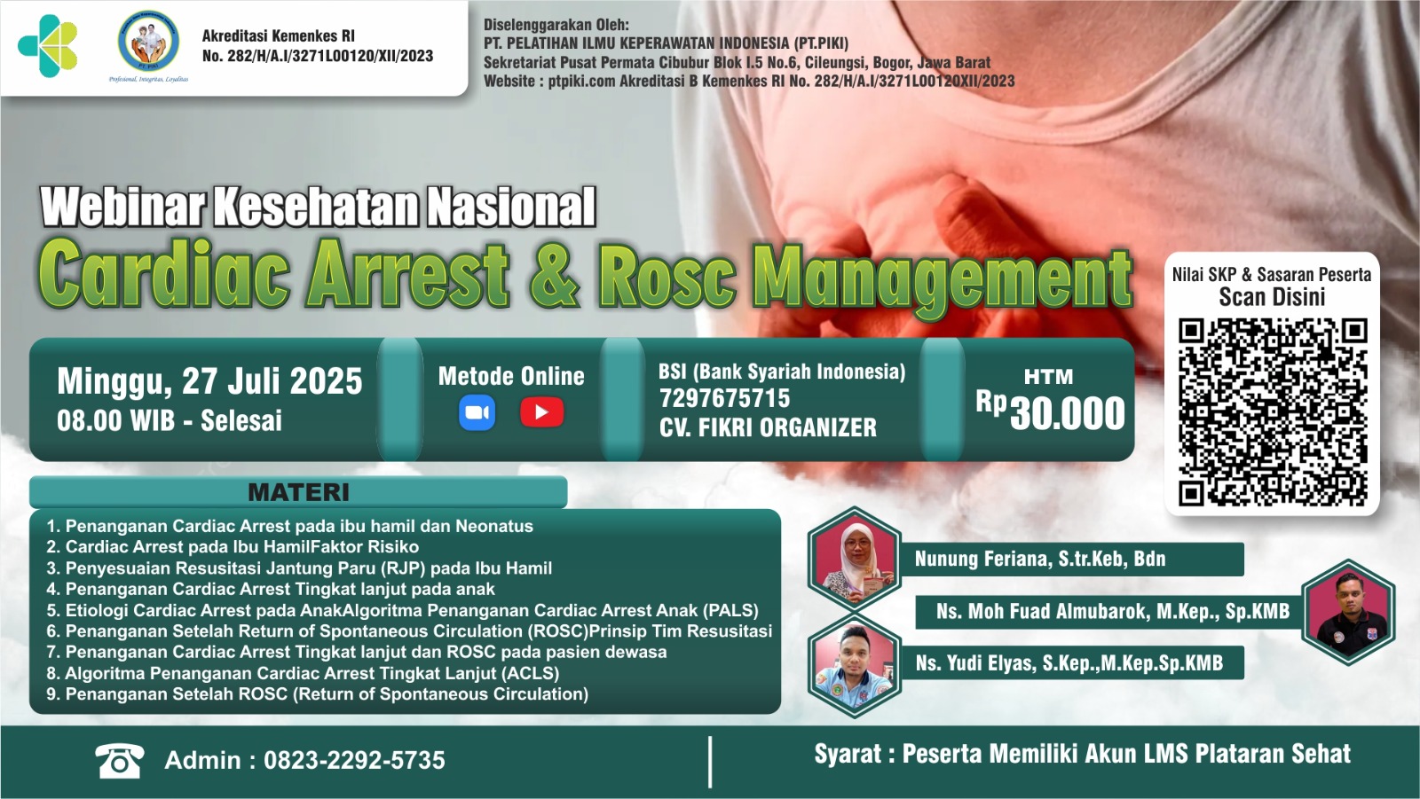 CARDIAC ARREST & ROSC MANAGEMENT Angkatan 1
