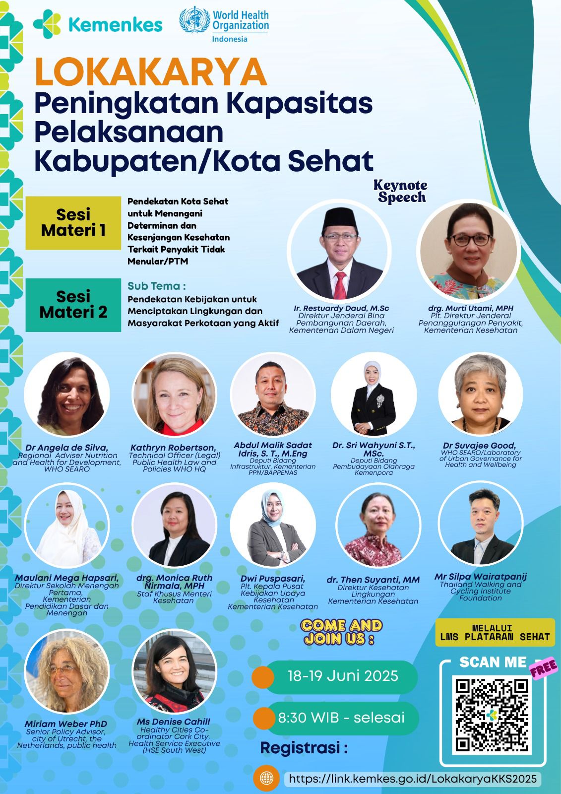 Lokakarya Peningkatan Kapasitas Pelaksana Kabupaten/Kota Sehat