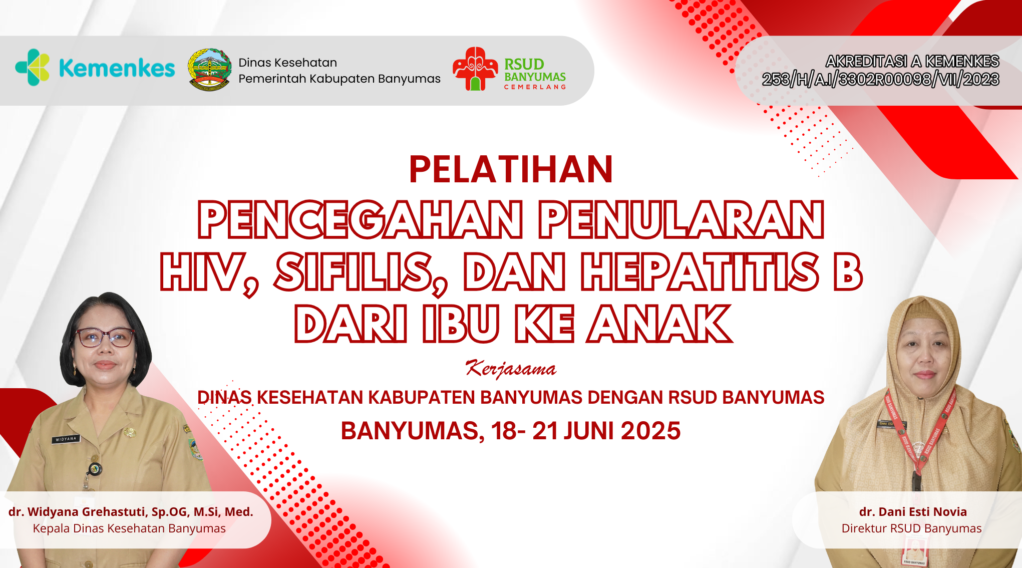 Pelatihan Pencegahan Penularan HIV, Sifilis dan Hepatitis B dari Ibu Ke Anak (Menuju Triple Eliminasi) Angkatan 1