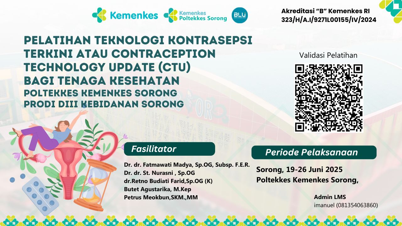 Pelatihan Teknologi Kontrasepsi Terkini atau Contraception Technology Update (CTU) bagi Tenaga Kesehatan Angkatan 1